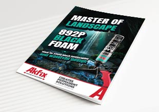 892P RV Black Pu Gun Foam